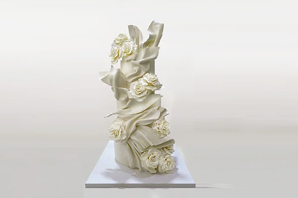 سفارش کیک گل رز شکری مدل 12