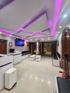 لیزر و لاغری تخت طاووس